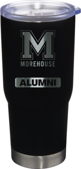 22 oz Matte Black Stainless Steel Tumbler Alumni