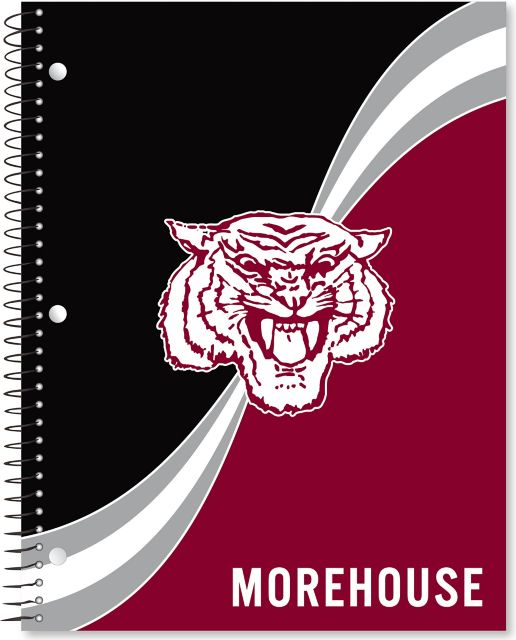 Morehouse College Full color imprinted 1 Subject College Ruled Notebook, 11" x 8.5"