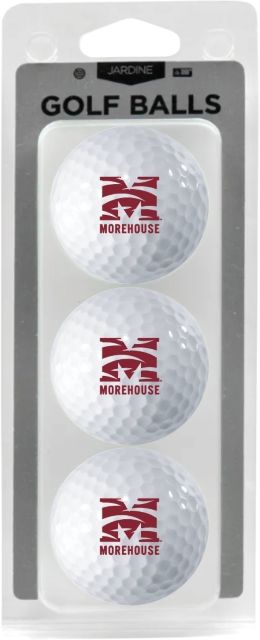 Morehouse College 3 Pack Golf Balls