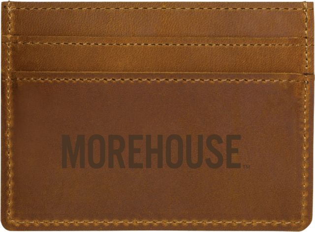 Morehouse College Leather Card Holder