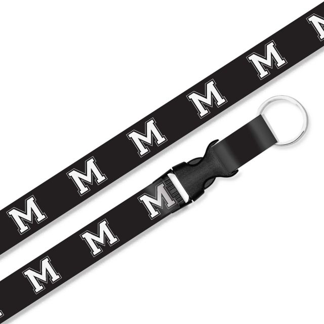 Morehouse College Maroon Tigers Lanyard with Buckle