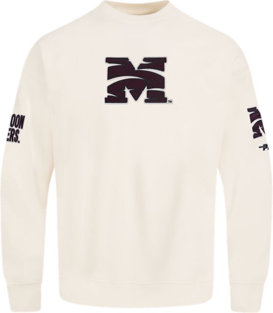 Morehouse College Maroon Tigers Drop Shoulder Crewneck Sweatshirt