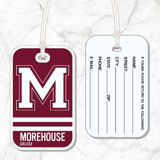 Morehouse College Maroon Tigers Bag Tag