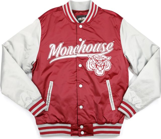 Morehouse University Baseball Jacket Rus Athletic Size high quality XL