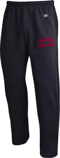 Morehouse College Maroon Tigers Open Bottom Sweatpants