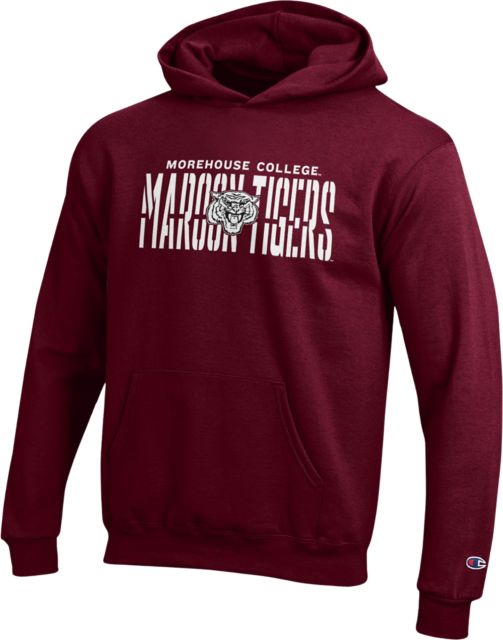 Morehouse College Maroon Tigers Sustainable Youth Hooded Sweatshirt