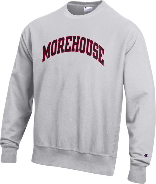 Morehouse College Reverse Weave Crewneck Sweatshirt Morehouse College