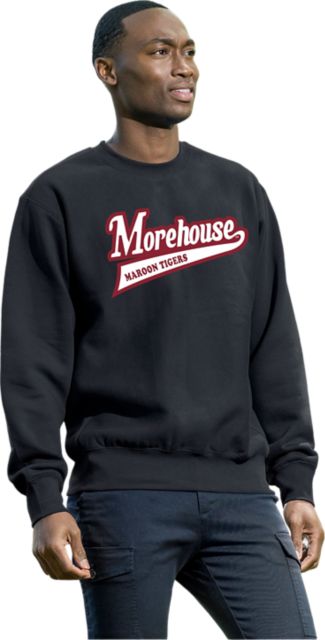 Morehouse College Maroon Tigers Fleece Crewneck Sweatshirt