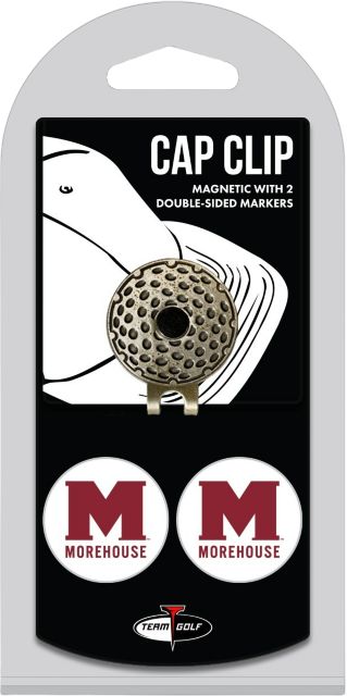 Morehouse College Golf Cap Clip and Ball Marker Set