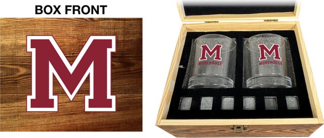 Morehouse College Rock Glass Box Set