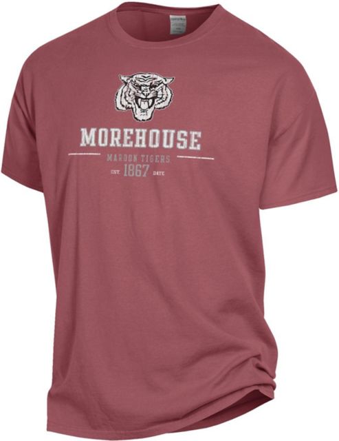 Morehouse College Garment Dyed Short Sleeve Tee - ONLINE ONLY