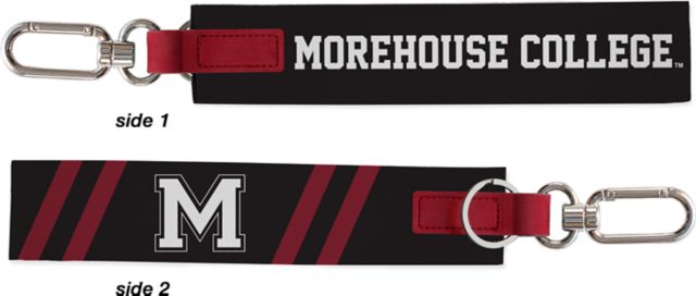 Morehouse College Maroon Tigers Carabiner Strap Keychain