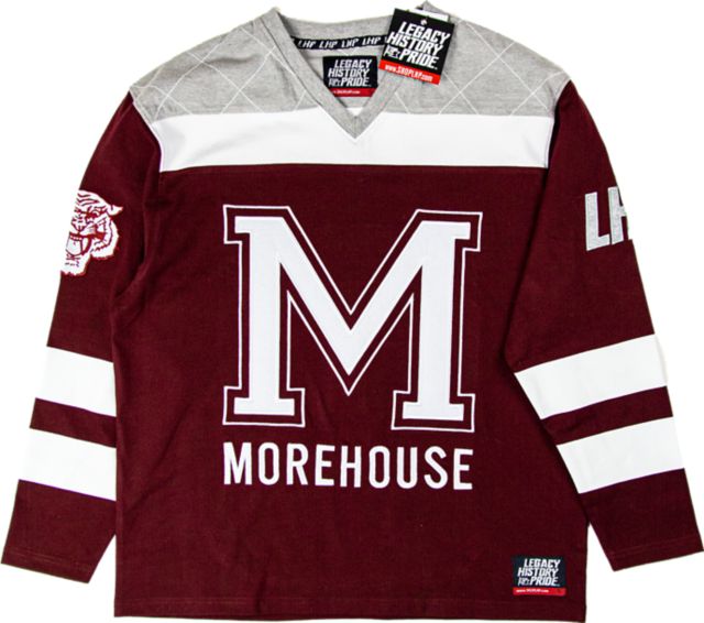 Morehouse College Vintage Football Jersey Long Sleeve T-Shirt