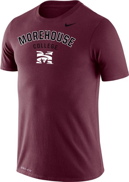 Morehouse College Maroon Tigers Dri-Fit Short Sleeve T-Shirt