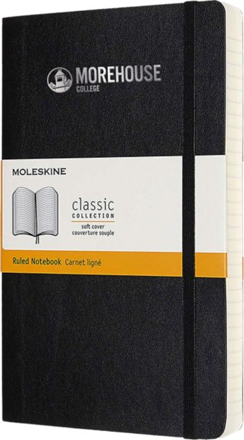 Morehouse College Large Rule Moleskin