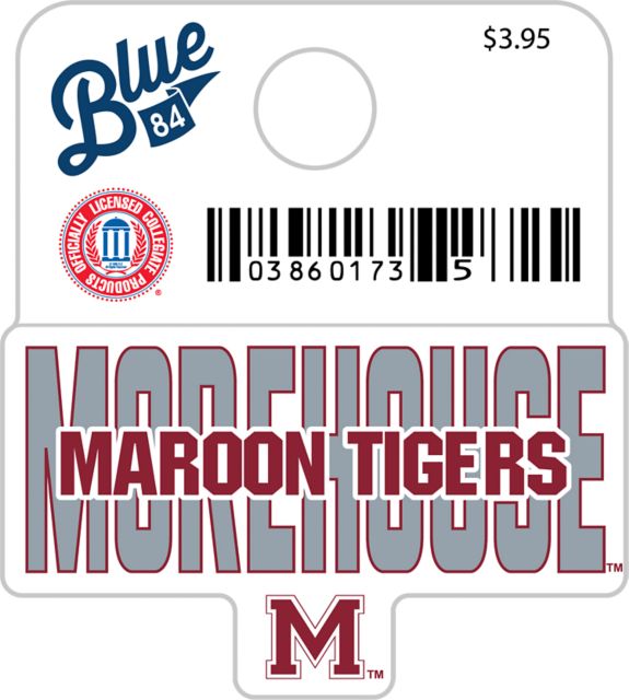 Morehouse College Maroon Tigers Mini Sticker