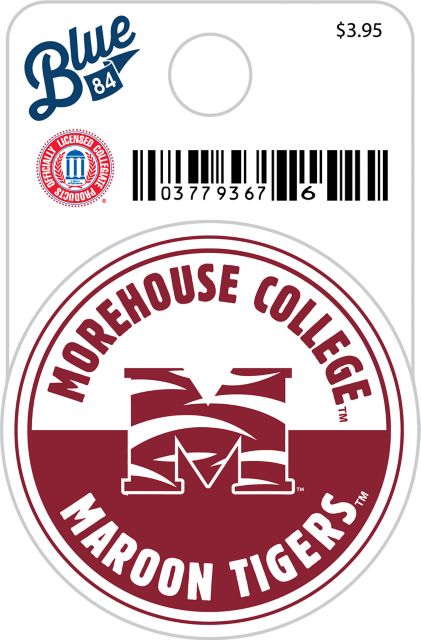 Morehouse College Maroon Tigers Mini Sticker