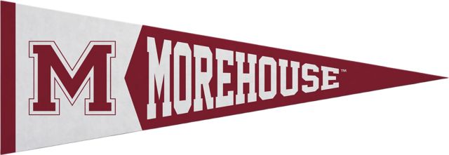 Morehouse College 5x15 Maroon Tigers Pennant