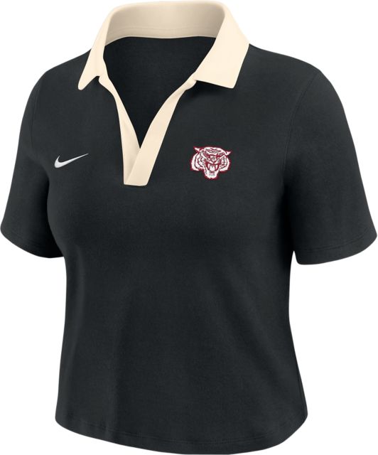 Morehouse College Maroon Tigers Women's Cropped Polo