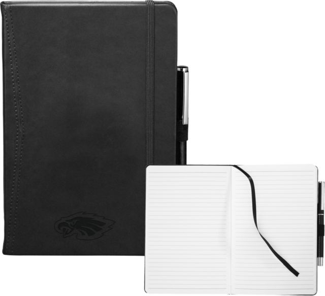 WHC Lemoore Pedova Light Pocket Bound JournalBook Lemoore College Logo Vertical Engraved - ONLINE ONLY