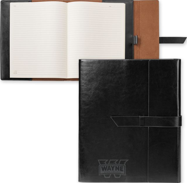 Wayne State Fabrizio Portfolio w/Loop Closure Primary Mark Engraved - ONLINE ONLY