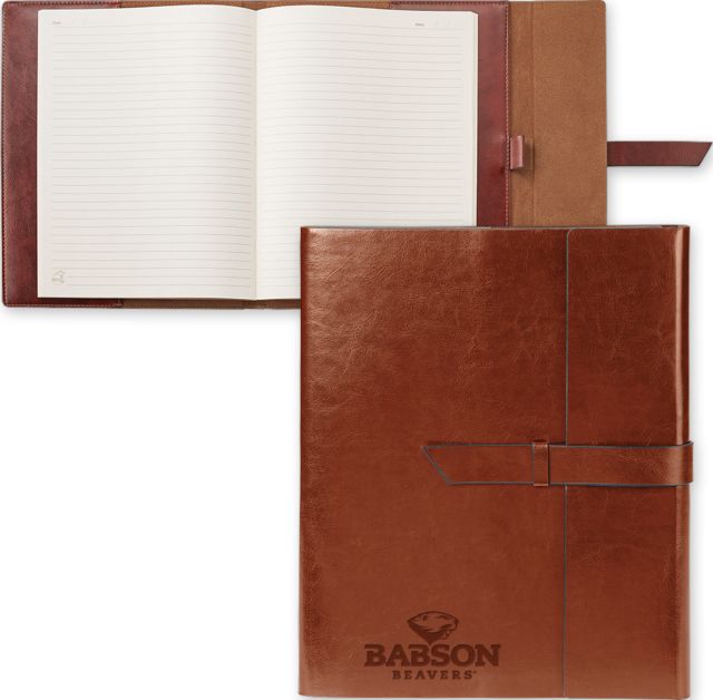 Babson Fabrizio Portfolio w/Loop Closure Primary Mark  Engraved - ONLINE ONLY