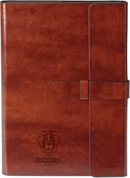 Emmanuel Fabrizio Junior Portfolio w/Loop Closure Primary Logo Engraved - ONLINE ONLY