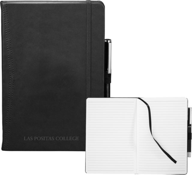 Las Positas Pedova Light Pocket Bound JournalBook Las Positas College Flat Wordmark Engraved - ONLINE ONLY