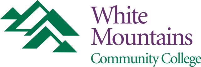 White Mountains Medium Decal Mountains Community College Logo - ONLINE ONLY