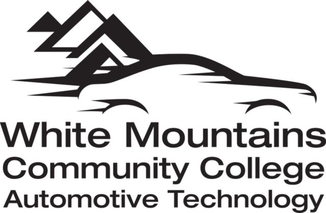 White Mountains Medium Decal Mountains Community College Automotive Technology - ONLINE ONLY