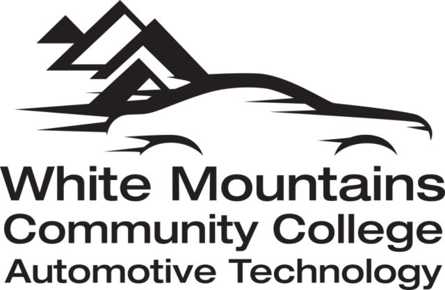 White Mountains Large Decal Mountains Community College Automotive Technology - ONLINE ONLY