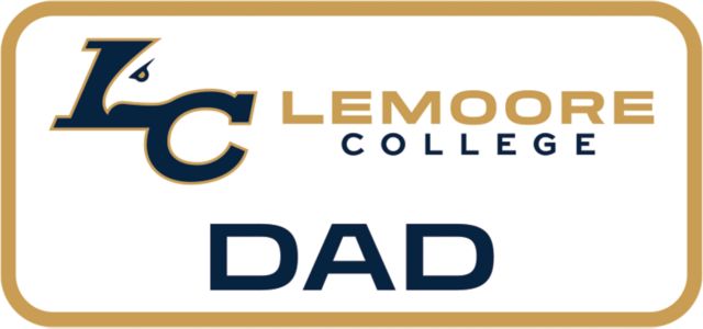 WHC Lemoore Large Decal Lemoore College Dad - ONLINE ONLY