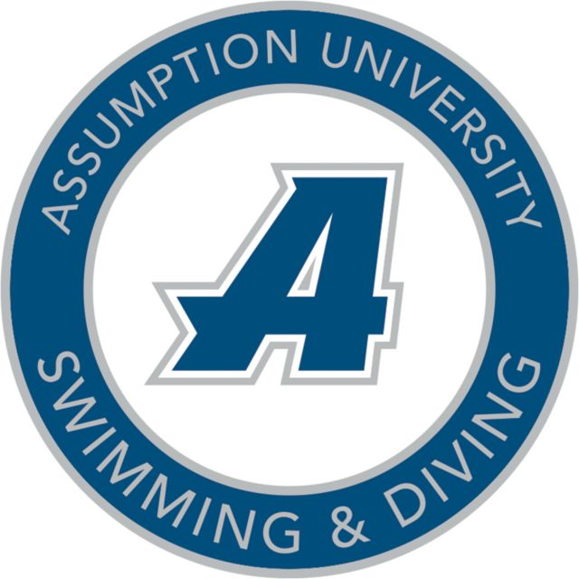 Assumption Medium Decal Assumption University Swim and Dive - ONLINE ONLY