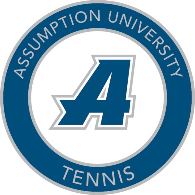Assumption Medium Decal Assumption University Tennis - ONLINE ONLY
