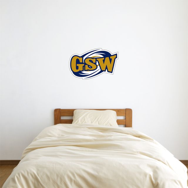 GSW State 6 in x 2 ft Fan WallSkinz GSW Athletics Mark - ONLINE ONLY
