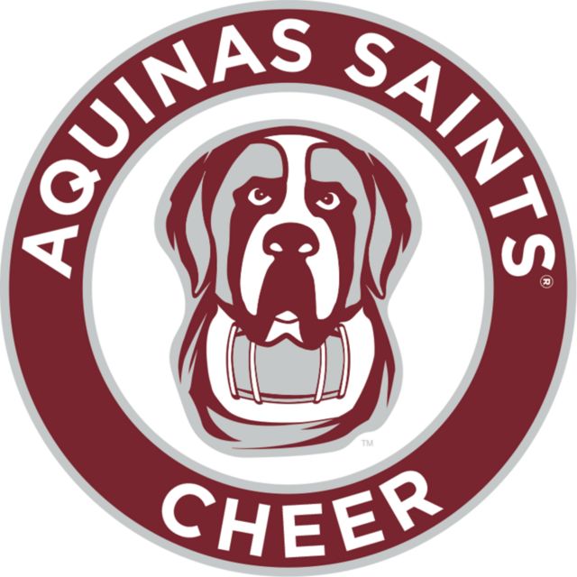 Aquinas College Medium Decal Cheer - Aquinas - ONLINE ONLY