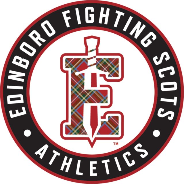 PennWest Edinboro Medium Decal Edinboro E Sword Circle - Athletics - ONLINE ONLY