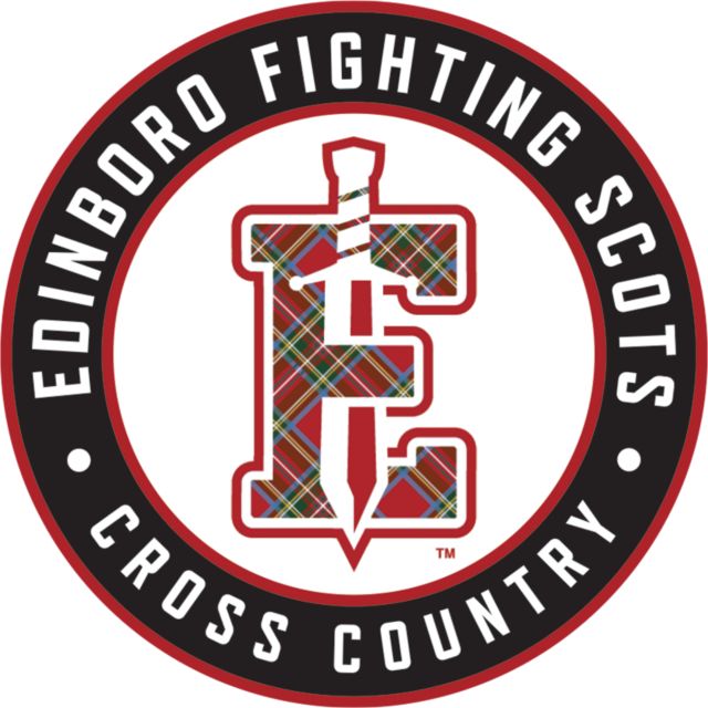 PennWest Edinboro Medium Decal Edinboro E Sword Circle - Cross Country - ONLINE ONLY