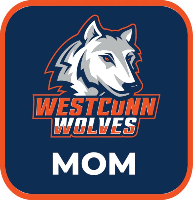 Western Connecticut Medium Decal Mom WCSU - ONLINE ONLY
