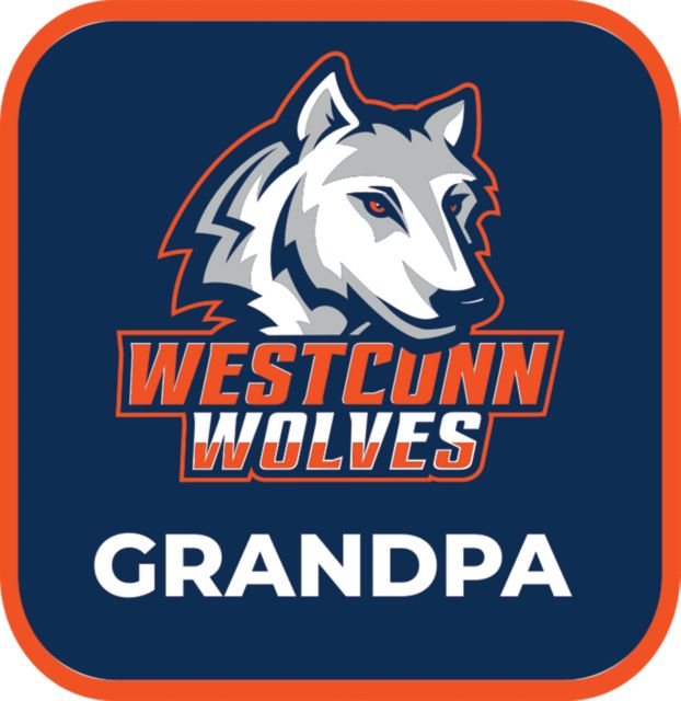 Western Connecticut Medium Decal Grandpa WCSU - ONLINE ONLY