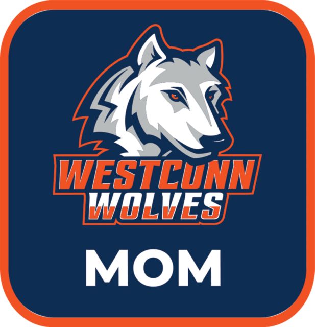Western Connecticut Large Decal Mom WCSU - ONLINE ONLY