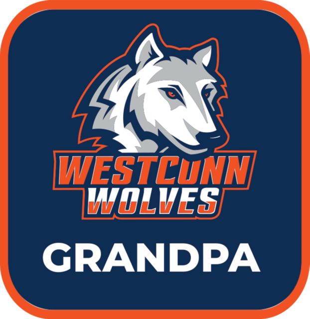Western Connecticut Large Decal Grandpa WCSU - ONLINE ONLY