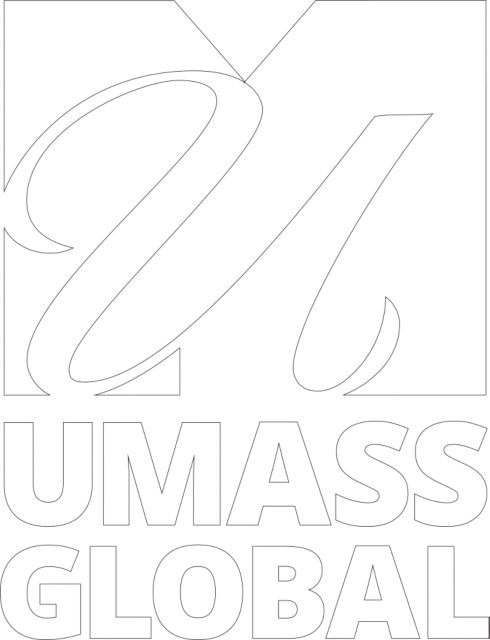 UMass Global Extra Large Decal  UMass Global Primary Logo Stacked - ONLINE ONLY