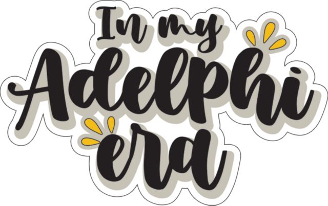 Adelphi Medium Decal In My Adelphi Era - ONLINE ONLY