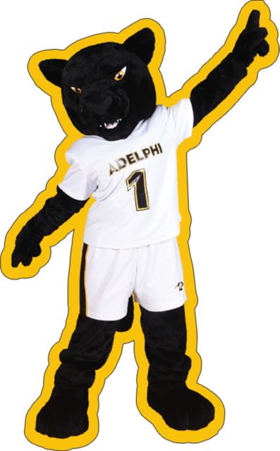 Adelphi Medium Decal Adelphi University Mascot - ONLINE ONLY