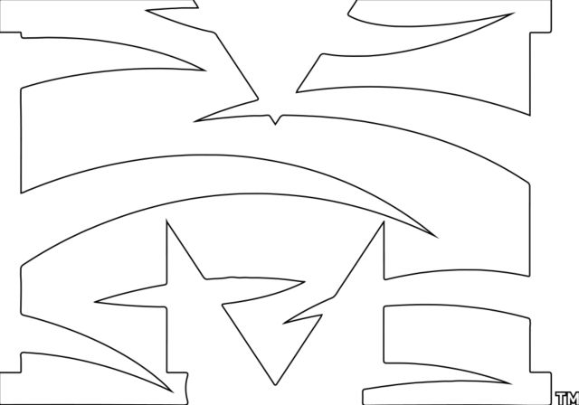 Morehouse College Extra Large Decal Tiger M - ONLINE ONLY