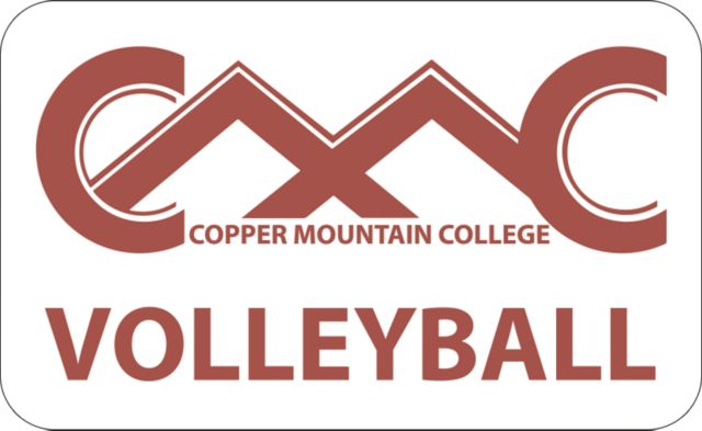 Copper Mountain Medium Decal Copper Mountain College Volleyball - ONLINE ONLY