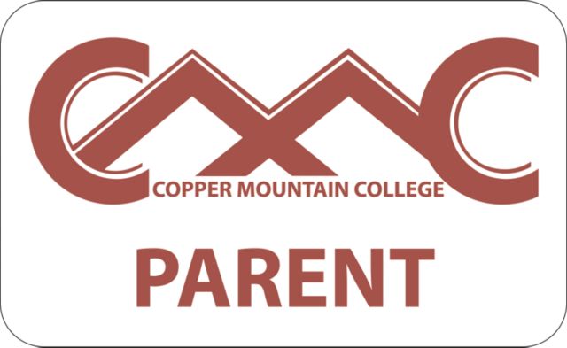 Copper Mountain Medium Decal Copper Mountain College Parent - ONLINE ONLY