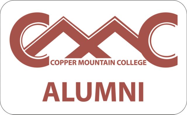 Copper Mountain Medium Decal Copper Mountain College Alumni - ONLINE ONLY