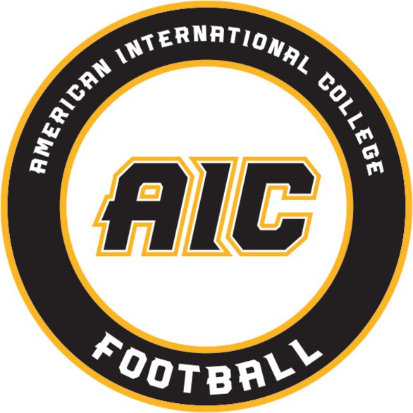 American International Medium Decal AIC Football - ONLINE ONLY